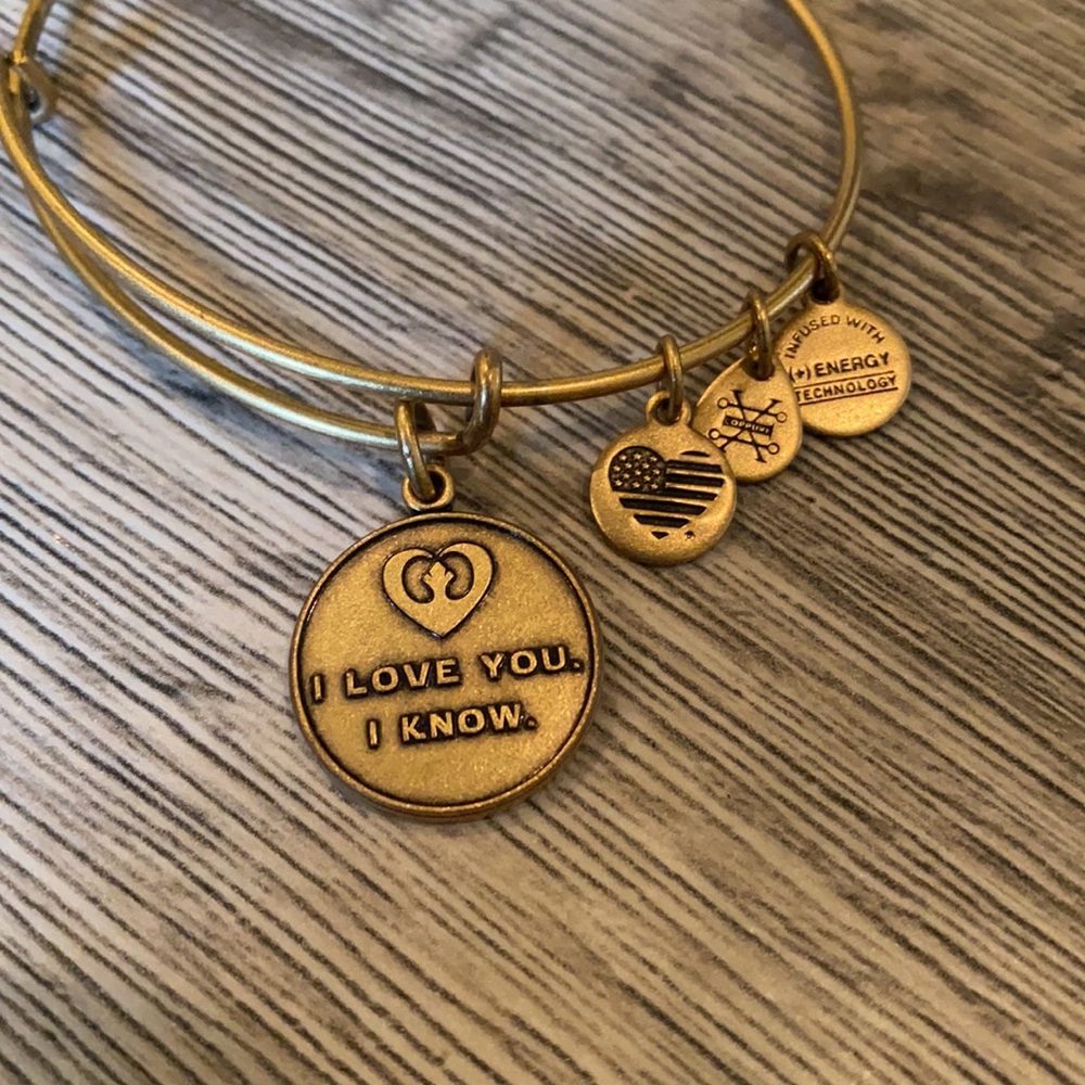 Alex and Ani Star Wars charm bracelet. Very cute!